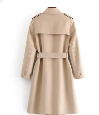 100%wool flannel women cloak style long overcoat no lining epaulet spliced double breasted beige 3colors EUsize M/L
100%wool flannel women cloak style long overcoat no lining epaulet spliced double breasted beige 3colors EUsize M/L