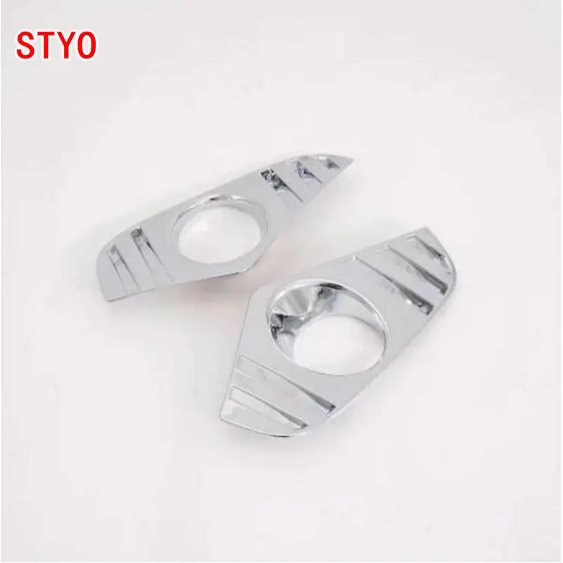 STYO For Toyota1 RAV4 2019 2020 ABS Chrome front fog lamp cover trim
