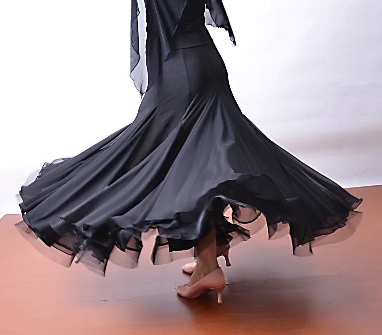 dance ballroom dancing ladies summer practice performance clothing chiffon skirt dance skirt pendulum semi S13020
dance ballroom dancing ladies summer practice performance clothing chiffon skirt dance skirt pendulum semi S13020