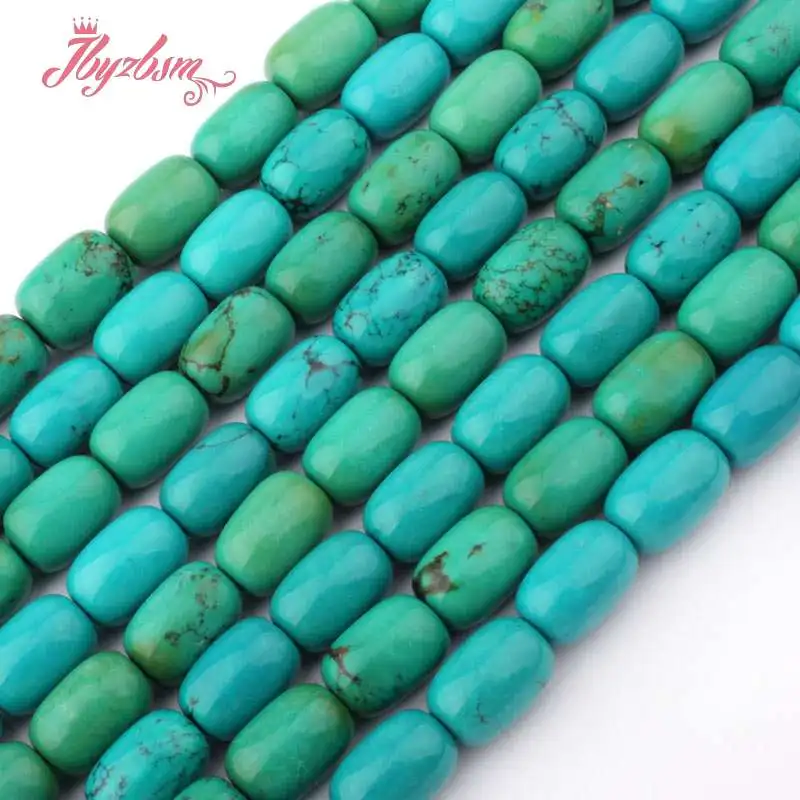 8x12mm Smooth Column Turquoises Beads Natural Stone Beads For DIY Necklace Bracelets Earring Jewelry Making 15" Free Shipping
8x12mm Smooth Column Turquoises Beads Natural Stone Beads For DIY Necklace Bracelets Earring Jewelry Making 15" Free Shipping