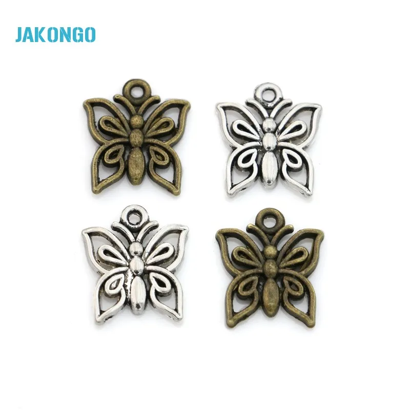 20pcs Antique Silver Plated Insect Butterfly Charms Beads Pendants for Jewelry Making DIY Handmade 15x13mm
20pcs Antique Silver Plated Insect Butterfly Charms Beads Pendants for Jewelry Making DIY Handmade 15x13mm