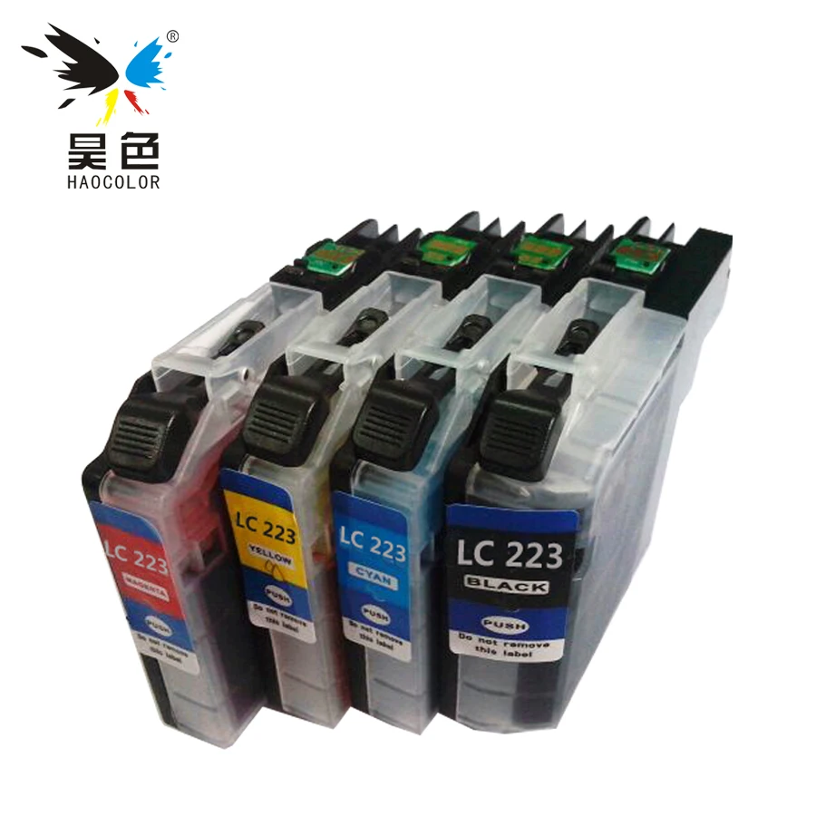 4 шт. совместимых чернильных картриджей LC223 LC221 LC 223 221 для Brother MFC-J4420DW/J4620DW/J4625DW DCP-J4120DW/J562DW
4 шт. совместимых чернильных картриджей LC223 LC221 LC 223 221 для Brother MFC-J4420DW/J4620DW/J4625DW DCP-J4120DW/J562DW