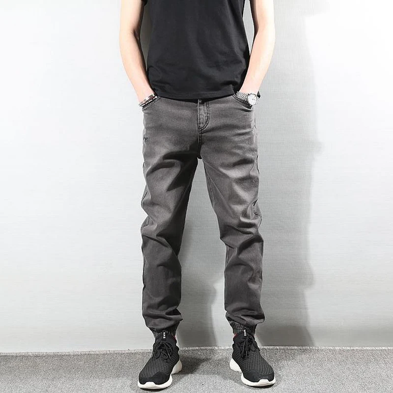 Japanese Style Fashion Men Jeans Gray Vintage Denim Cargo Pants Harem Jeans Streetwear Joggers Slack Bottom Hip Hop Jeans Men
Japanese Style Fashion Men Jeans Gray Vintage Denim Cargo Pants Harem Jeans Streetwear Joggers Slack Bottom Hip Hop Jeans Men