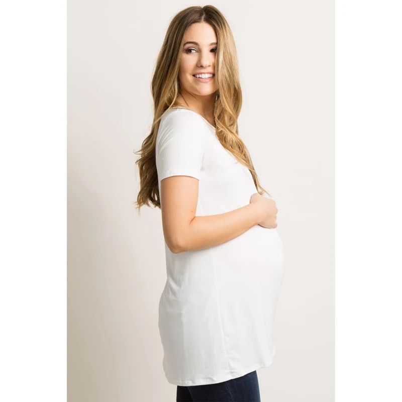 Pregnancy Breathable Maternity Loose T-shirt 2019 New Summer Wear Cotton Clothes For Pregnant Women Comfortable Soft Clothing
Pregnancy Breathable Maternity Loose T-shirt 2019 New Summer Wear Cotton Clothes For Pregnant Women Comfortable Soft Clothing