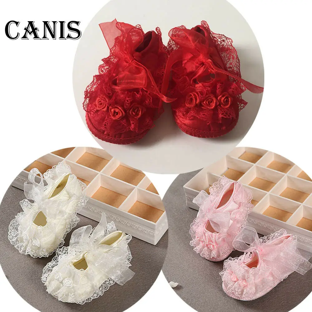 2019 New Newborn Infant Baby Girl Lace Floral Kids Princess Shoes Riband Non-slip Ballet Shoes Soft Crib Sole First Walkers
2019 New Newborn Infant Baby Girl Lace Floral Kids Princess Shoes Riband Non-slip Ballet Shoes Soft Crib Sole First Walkers