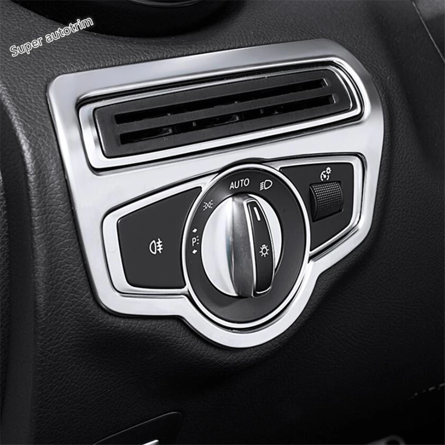 Lapetus Front Head Lights Lamp Switch Control Button Frame Cover Trim Fit For Mercedes-Benz GLC X253 2016 - 2019 ABS Accessories
Lapetus Front Head Lights Lamp Switch Control Button Frame Cover Trim Fit For Mercedes-Benz GLC X253 2016 - 2019 ABS Accessories
