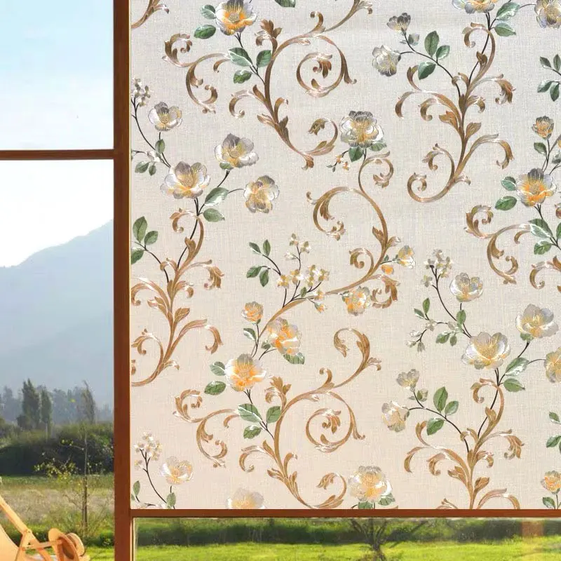 Colors peony 3D embossing Home Window Cover Film No-Glue Static stained Decorative Privacy Glass Sticker 40/45/50/60/75/80*200cm
Colors peony 3D embossing Home Window Cover Film No-Glue Static stained Decorative Privacy Glass Sticker 40/45/50/60/75/80*200cm
