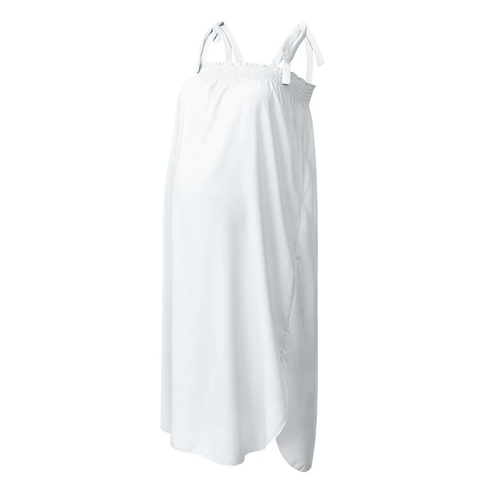 Women's Maternity Dresses For pregnant women Summer Pregnanty Sleeveless Camisole Ruffles Solid cotton Long breastfeeding Dress
Women's Maternity Dresses For pregnant women Summer Pregnanty Sleeveless Camisole Ruffles Solid cotton Long breastfeeding Dress