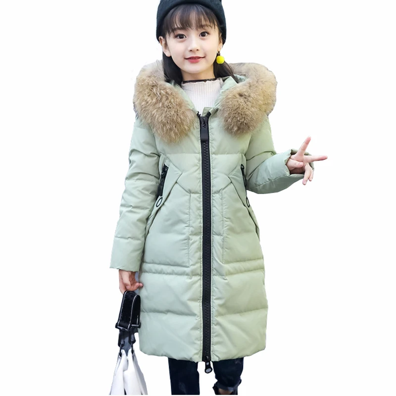 Children's clothing girl down jacket 2018 new winter coat for girls long warm fur collar hooded teenage girls outerwear RT201
Children's clothing girl down jacket 2018 new winter coat for girls long warm fur collar hooded teenage girls outerwear RT201