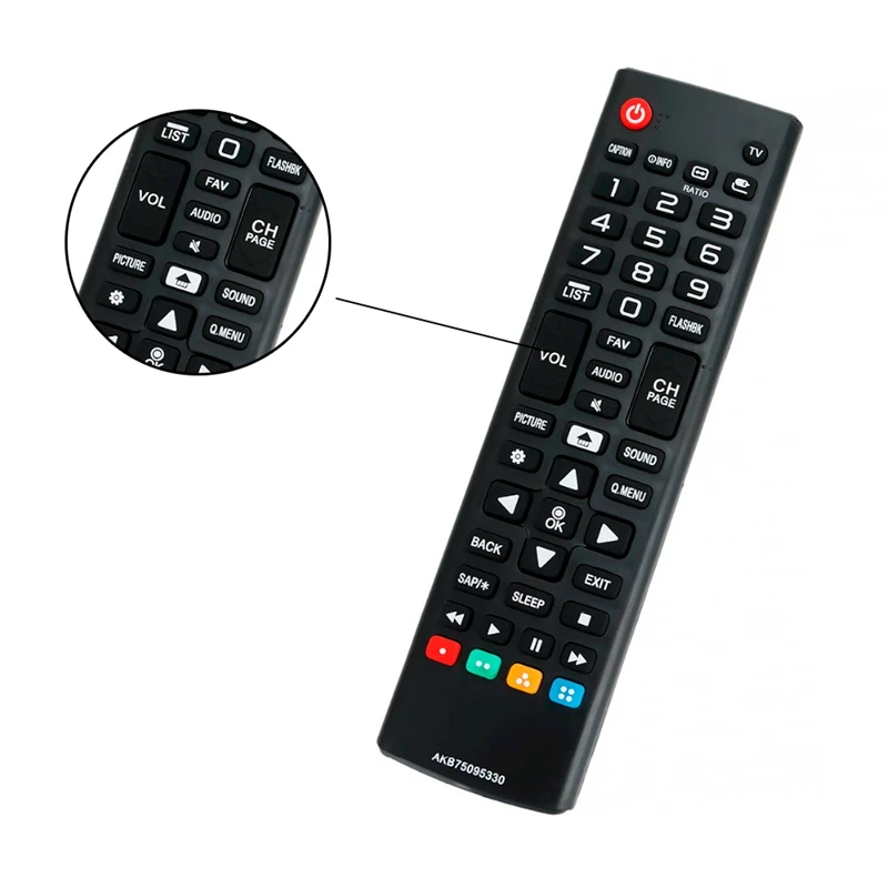 Akb75095330 New Tv Remote Control For Lg 24Lh4830 43Lj5000 32Lj500B 43Lj500M 28Lj400B 28Mt42Df | Электроника