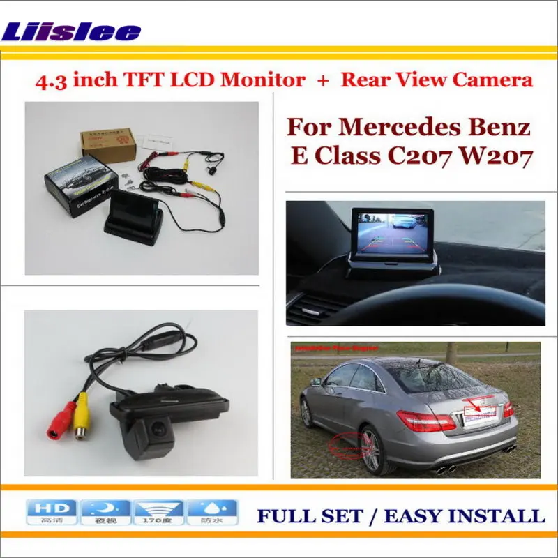 Auto Camera For Mercedes Benz E Class MB W211 2002-2009 Car Rear Camera 4.3" TFT LCD Screen Monitor Reverse Parking System
Auto Camera For Mercedes Benz E Class MB W211 2002-2009 Car Rear Camera 4.3" TFT LCD Screen Monitor Reverse Parking System