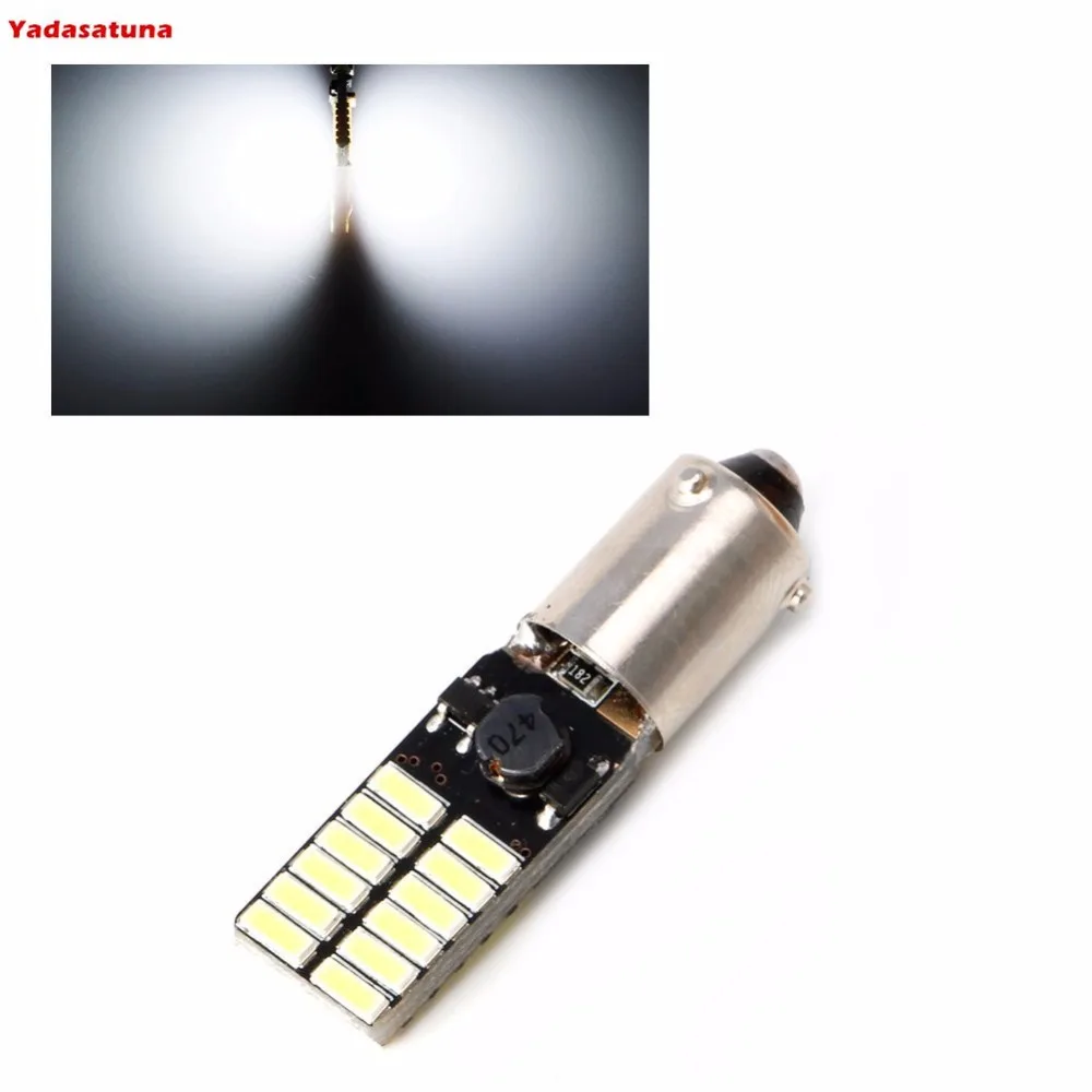2Pcs/lot New White Light BA9S-4014-24 LED Bulbs For VW CC Backup Reverse Light DC 12V
2Pcs/lot New White Light BA9S-4014-24 LED Bulbs For VW CC Backup Reverse Light DC 12V