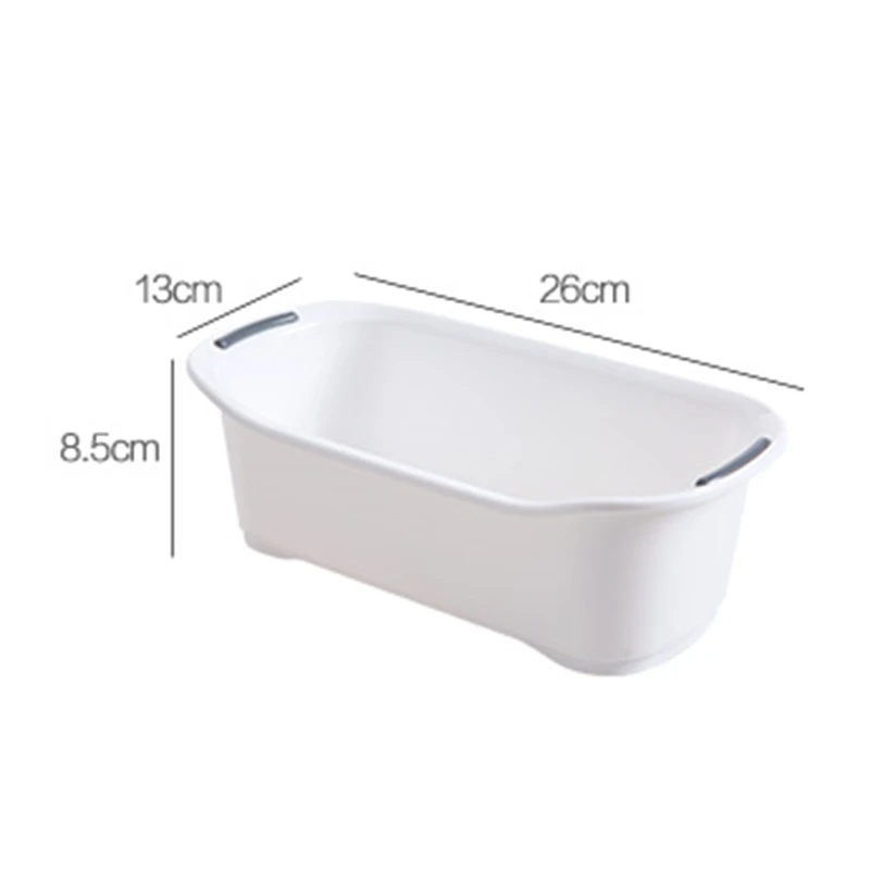JiangChaoBo Draining Plastic Bath Basket Desktop Cosmetics Storage Basket Bathroom Bath Basket
JiangChaoBo Draining Plastic Bath Basket Desktop Cosmetics Storage Basket Bathroom Bath Basket