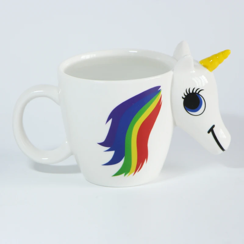 Cartoon Unicorn Discoloration Mug, 3D Ceramic Coffee Cups, Creative Cute Gift, Color Changing, Magical Mugs, Girl
Cartoon Unicorn Discoloration Mug, 3D Ceramic Coffee Cups, Creative Cute Gift, Color Changing, Magical Mugs, Girl
