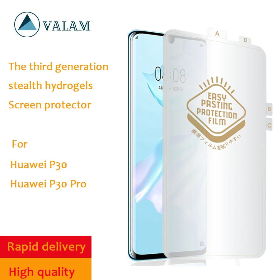 VALAM Invisible Screen Protector For Huawei P30 Full Cover Back Film For Huawei P30 Pro With Fingerprint Sensor Anti Scratch
VALAM Invisible Screen Protector For Huawei P30 Full Cover Back Film For Huawei P30 Pro With Fingerprint Sensor Anti Scratch