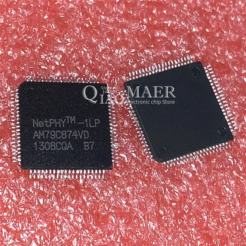5pcs/lot AM79C874V AM79C874VI AM79C874 QFP AM79C874VC AM79C874VD