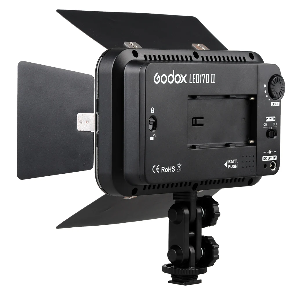 Лампа Godox LED170 II с регулируемой яркостью 5500-6500K для видеокамеры, видеокамеры, фото-и фотосъемки
Лампа Godox LED170 II с регулируемой яркостью 5500-6500K для видеокамеры, видеокамеры, фото-и фотосъемки