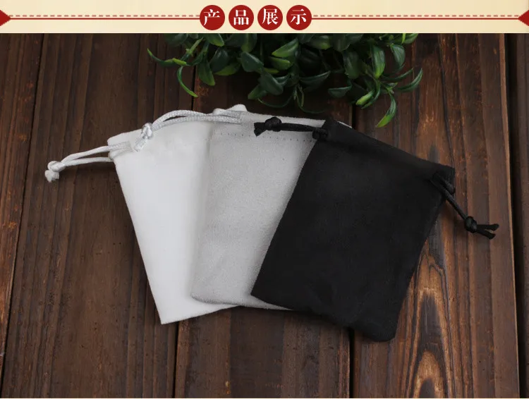 10pcs 9x7cm Suede Drawstring Bags Flannel Velvet Small Gift Accessories Packing Bags Jewelry Bags Embroid Printing Pounchs
10pcs 9x7cm Suede Drawstring Bags Flannel Velvet Small Gift Accessories Packing Bags Jewelry Bags Embroid Printing Pounchs