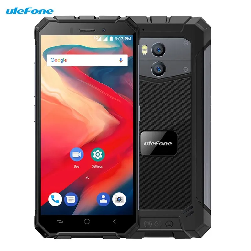 Ulefone Armor X2 3g смартфон 5 ''Android 8 1 MT6580 четырехъядерный 2 ГБ + 16 Гб 13 0 МП отпечаток