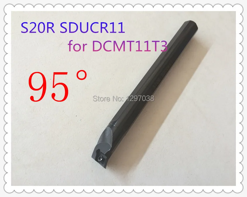 CNC lathe inner hole turning tool rod 95 Degree S20R SDUCR11 Shank Diameter 20mm Length 200mm Internal turning tool
CNC lathe inner hole turning tool rod 95 Degree S20R SDUCR11 Shank Diameter 20mm Length 200mm Internal turning tool