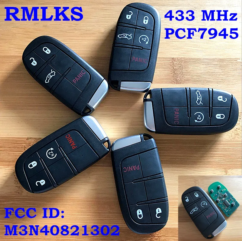 Умный дистанционный ключ 433 МГц брелок кармашек для Chrysler для Dodge Charger Journey Challenger Durango 300 46
Умный дистанционный ключ 433 МГц брелок кармашек для Chrysler для Dodge Charger Journey Challenger Durango 300 46