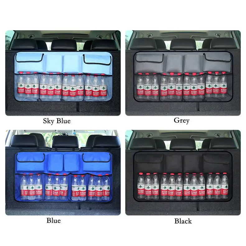 Car Rear Seat Back Organizer Storage Bag Hanging Multi Nets Pocket Trunk Bag Auto Stowing Tidying Interior Accessories Supplies
Car Rear Seat Back Organizer Storage Bag Hanging Multi Nets Pocket Trunk Bag Auto Stowing Tidying Interior Accessories Supplies