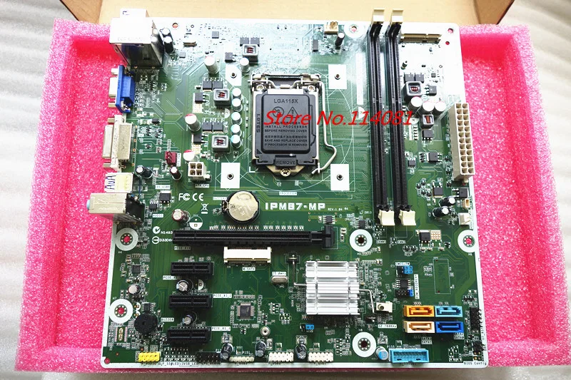 Настольная материнская плата IPM87-MP, подходит для HP 707825-001 707825-002 732239-501, системная плата DDR3 H87
Настольная материнская плата IPM87-MP, подходит для HP 707825-001 707825-002 732239-501, системная плата DDR3 H87