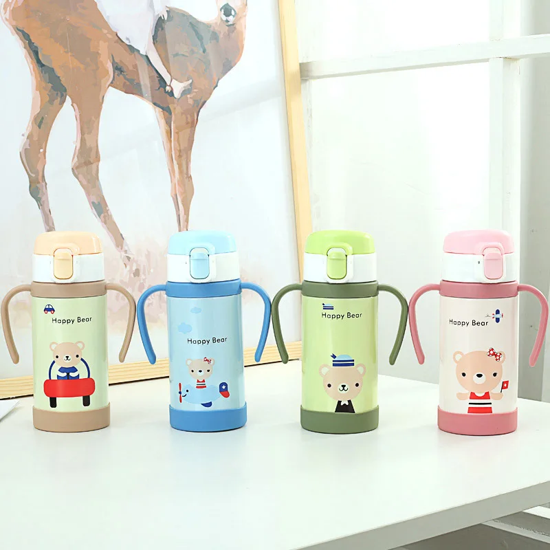 320ML New 304 stainless steel Baby Hot Water Milk Tea thermos children's straw thermos bottle outdoor handle cups insulated cup
320ML New 304 stainless steel Baby Hot Water Milk Tea thermos children's straw thermos bottle outdoor handle cups insulated cup