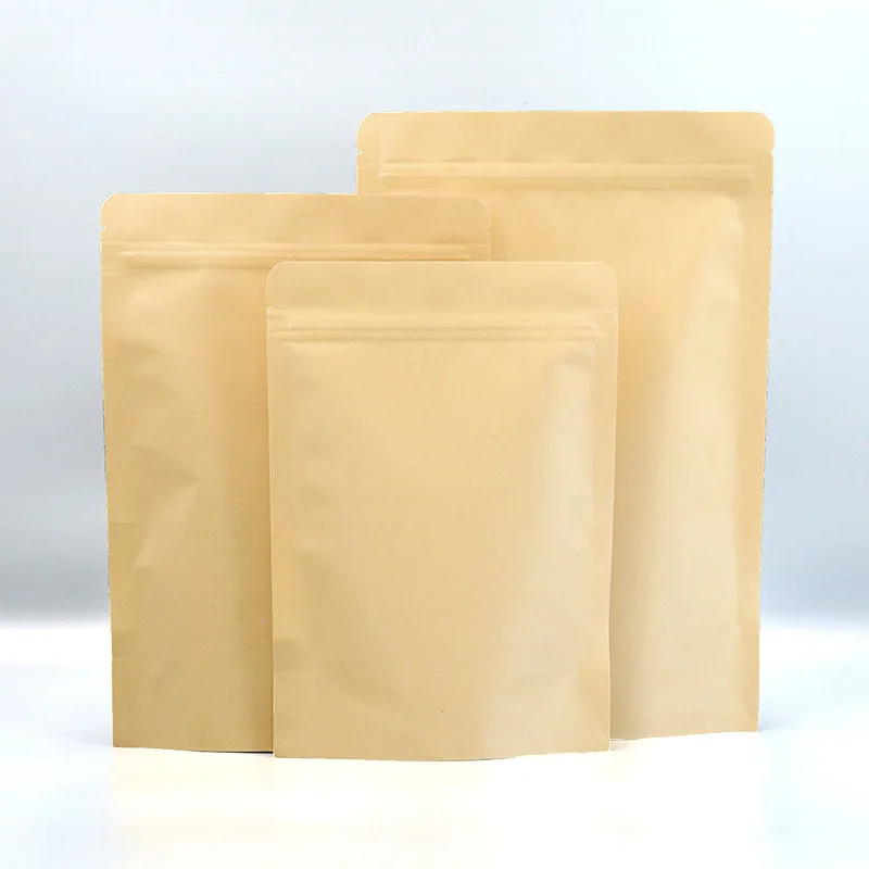 50pcs Tea coffee bag kraft paper zipper ziplock pouch sealed food packaging bags dried fruit aluminum foil bag
50pcs Tea coffee bag kraft paper zipper ziplock pouch sealed food packaging bags dried fruit aluminum foil bag