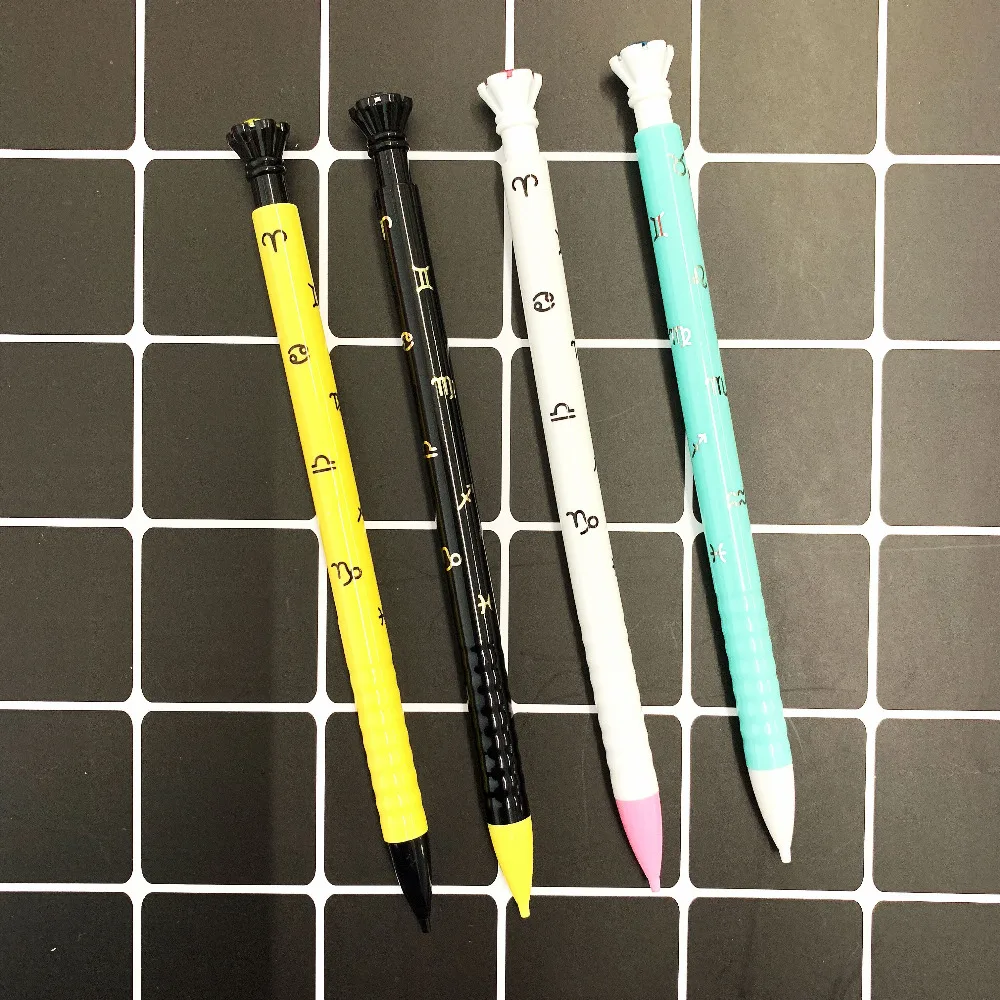 3X Kawaii Simple Golden Pastel Crystal Constellation School Supply Student Stationery Automatic Press Pencil Writing 0.5mm
3X Kawaii Simple Golden Pastel Crystal Constellation School Supply Student Stationery Automatic Press Pencil Writing 0.5mm
