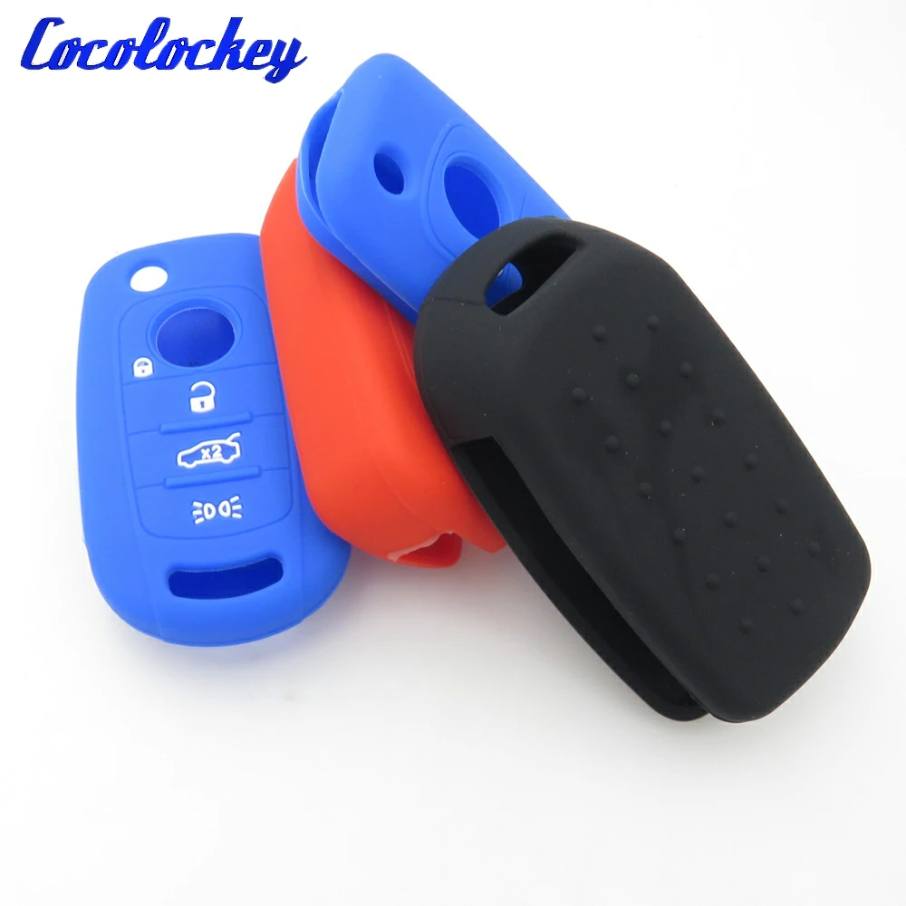 Cocolockey Case Key Silicone Car Key Cover for Fiat 500X Flip Remote Key Fob 4 Button Fob Shell Skin Jacket Car Styling No Logo
Cocolockey Case Key Silicone Car Key Cover for Fiat 500X Flip Remote Key Fob 4 Button Fob Shell Skin Jacket Car Styling No Logo