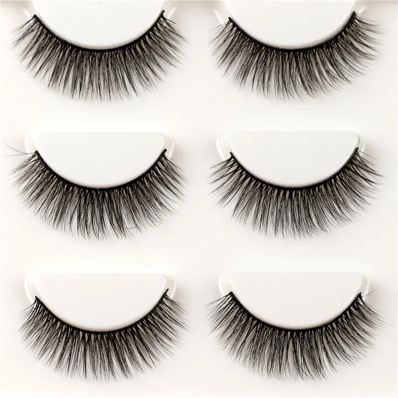 YOKPN 3D Lashes Thick Multilayer Stereo Eyelashes Natural Curl Long False Eye Lashes 3 Pairs Cotton Thread Eyelash Makeup Tools
YOKPN 3D Lashes Thick Multilayer Stereo Eyelashes Natural Curl Long False Eye Lashes 3 Pairs Cotton Thread Eyelash Makeup Tools
