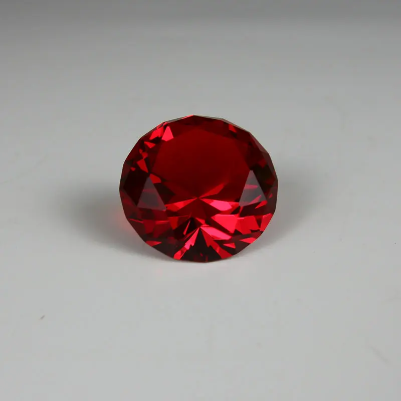 High quality 4cm red crystal glass diamond or jewel Feng Shui stone for love gift home decoration
High quality 4cm red crystal glass diamond or jewel Feng Shui stone for love gift home decoration