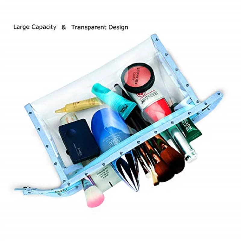PVC Cosmetic Bag Women Large Makeup Bags Set Clear Transparent Portable Travel Toiletry Bag Waterproof Bathroom Pouch Organizer 
PVC Cosmetic Bag Women Large Makeup Bags Set Clear Transparent Portable Travel Toiletry Bag Waterproof Bathroom Pouch Organizer