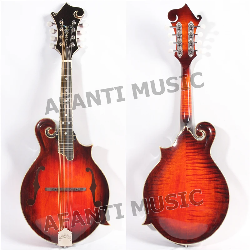 Afanti Solid Spruce top / Flamed Maple Back & Sides / Afanti Mandolin (AMB-222)
Afanti Solid Spruce top / Flamed Maple Back & Sides / Afanti Mandolin (AMB-222)