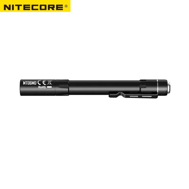 New Arrival Nitecore MT06MD Lightweight and Portable Nichia 219B LED Flashlight Pocket Medical Penlight for Doctors
New Arrival Nitecore MT06MD Lightweight and Portable Nichia 219B LED Flashlight Pocket Medical Penlight for Doctors
