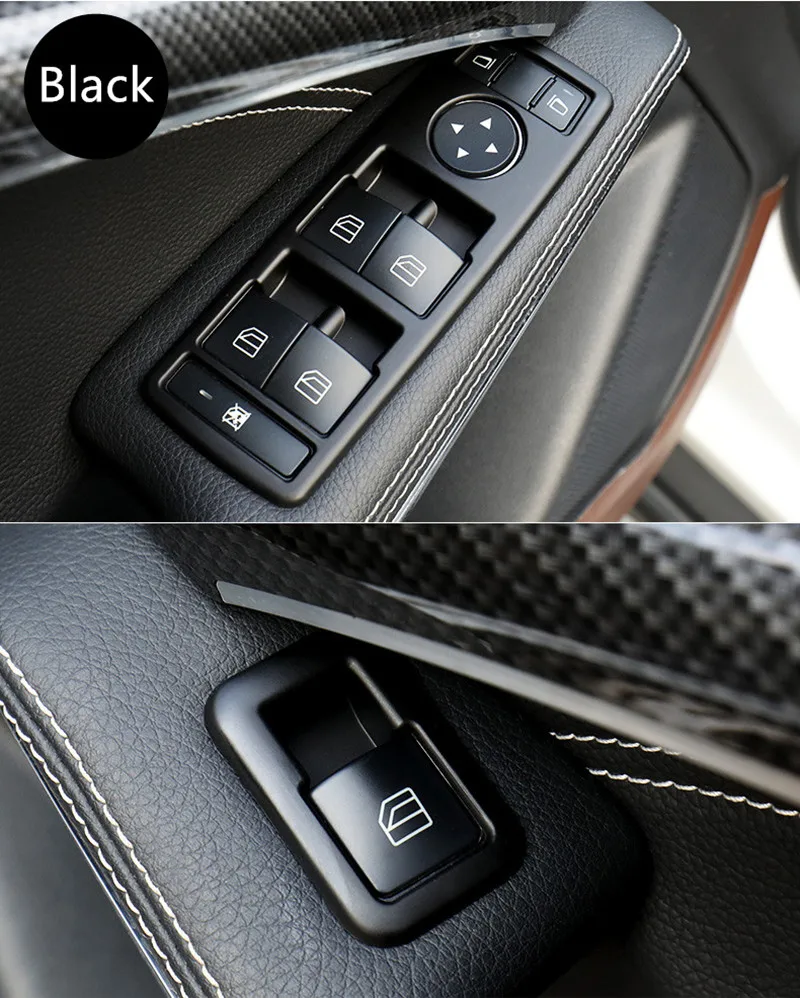 Carbon Fiber Style Car Window Glass Lifting Buttons Frame For Mercedes Benz A B C E G CLA CLS GLE GLS GLA GLK ML GL class ABS
Carbon Fiber Style Car Window Glass Lifting Buttons Frame For Mercedes Benz A B C E G CLA CLS GLE GLS GLA GLK ML GL class ABS