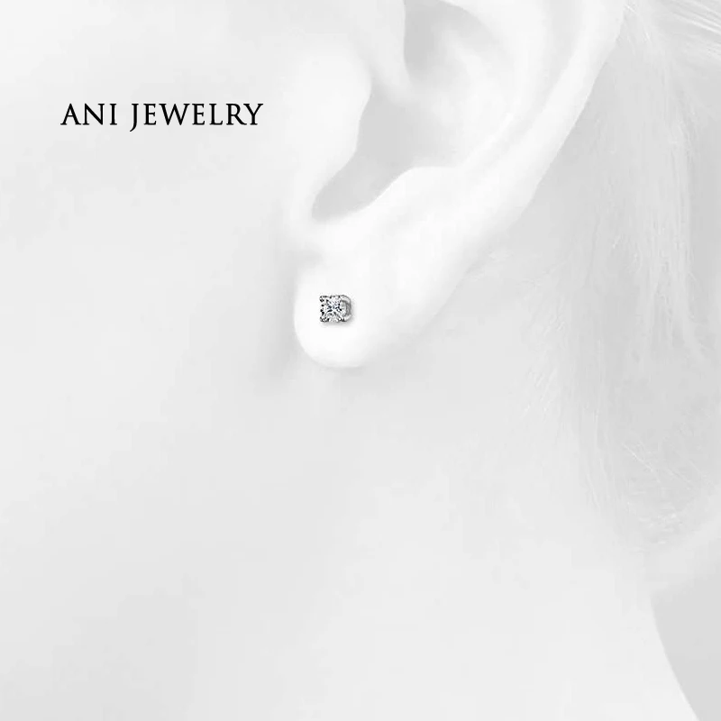 ANI 18K White Gold (AU750) Women Engagement Stud Earrings 0.25 CT Certified I/S2 Round Cut Natural Diamond Earrings aretes
ANI 18K White Gold (AU750) Women Engagement Stud Earrings 0.25 CT Certified I/S2 Round Cut Natural Diamond Earrings aretes
