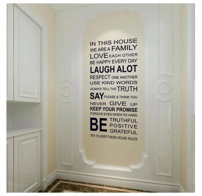 Hot Wall Sticker Humor Philosophy Quote Love Family WORDS Wall Sticker Love Each other Be Positive
Hot Wall Sticker Humor Philosophy Quote Love Family WORDS Wall Sticker Love Each other Be Positive