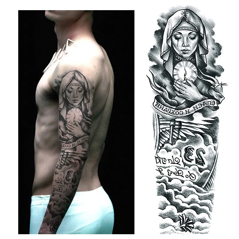 Waterproof Temporary Tattoo Sticker girl roman clock angel wing old school tatto flash tatoo fake tattoos for men women lady
Waterproof Temporary Tattoo Sticker girl roman clock angel wing old school tatto flash tatoo fake tattoos for men women lady