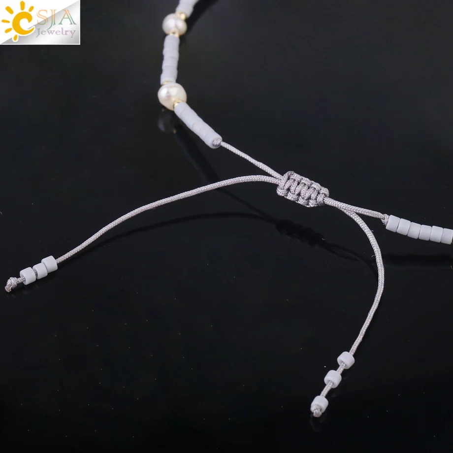 CSJA Miyuki Bracelets for Women Pulseras Beads Pearl Bracelet Mujer Moda 2021 Baroque Jewelry Delica Glass Braided Charms S343
CSJA Miyuki Bracelets for Women Pulseras Beads Pearl Bracelet Mujer Moda 2021 Baroque Jewelry Delica Glass Braided Charms S343
