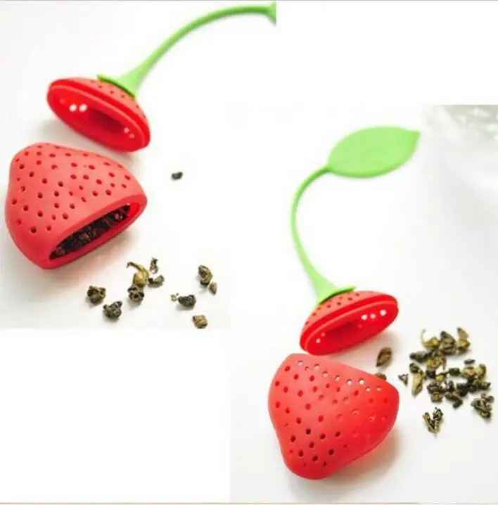 500pcs Silicone Strawberry Design Loose Tea Leaf Strainer Herbal Spice Infuser Filter Free shipping
500pcs Silicone Strawberry Design Loose Tea Leaf Strainer Herbal Spice Infuser Filter Free shipping
