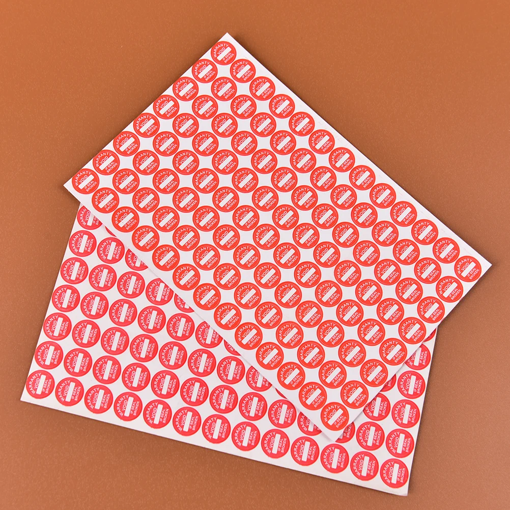 2sheets (total 208Pcs) 10x10mm Universal Guaranteed VOID Sticker 10 X 10mm Strong Adhesive Warranty Fragile Seal Label Sticker
2sheets (total 208Pcs) 10x10mm Universal Guaranteed VOID Sticker 10 X 10mm Strong Adhesive Warranty Fragile Seal Label Sticker