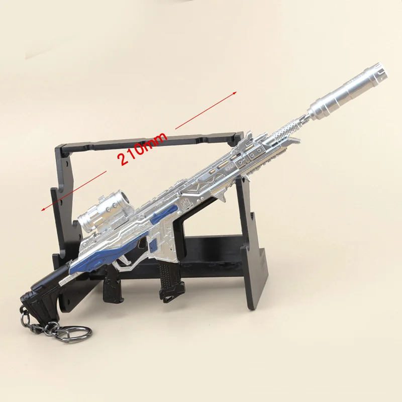 21 CM APEX Legends Game Gun Models Toys for Children Gifts Battle Royale Alloy APEX Legends Keychain Carbines 
21 CM APEX Legends Game Gun Models Toys for Children Gifts Battle Royale Alloy APEX Legends Keychain Carbines