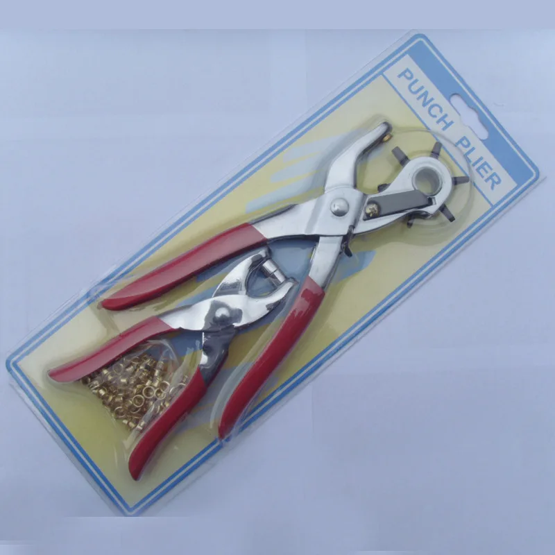2PCS multifunction stainless steel 6 Size revolving leather belt plier punch, household punch for leather belt
2PCS multifunction stainless steel 6 Size revolving leather belt plier punch, household punch for leather belt