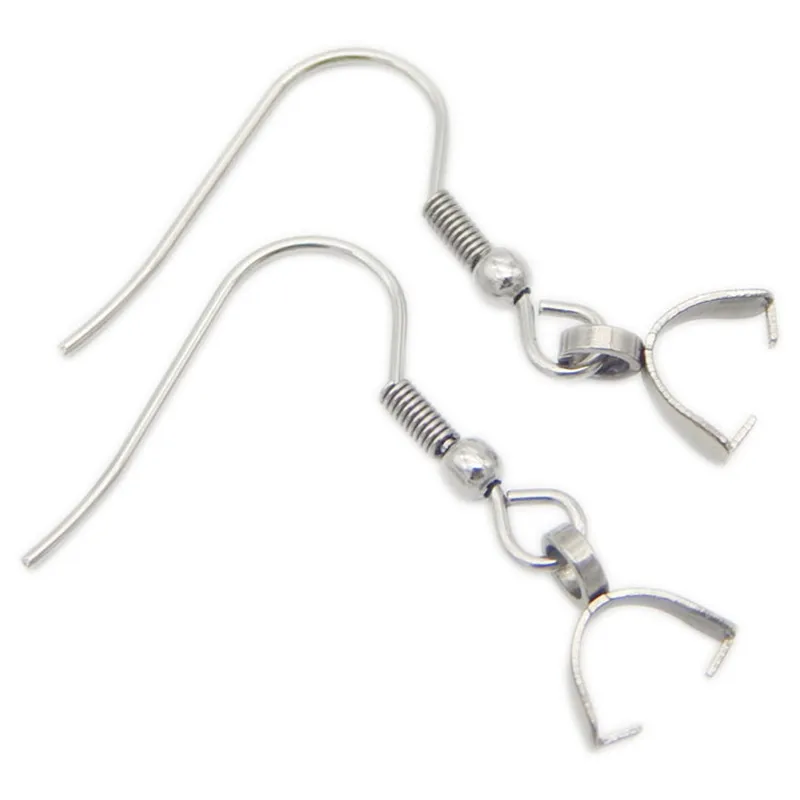 10pcs 27x20mm Earrings Clasps Stainless Steel Earrings Hook Settings Anti Allergies Hooks Connector Claps for DIY Earring
10pcs 27x20mm Earrings Clasps Stainless Steel Earrings Hook Settings Anti Allergies Hooks Connector Claps for DIY Earring