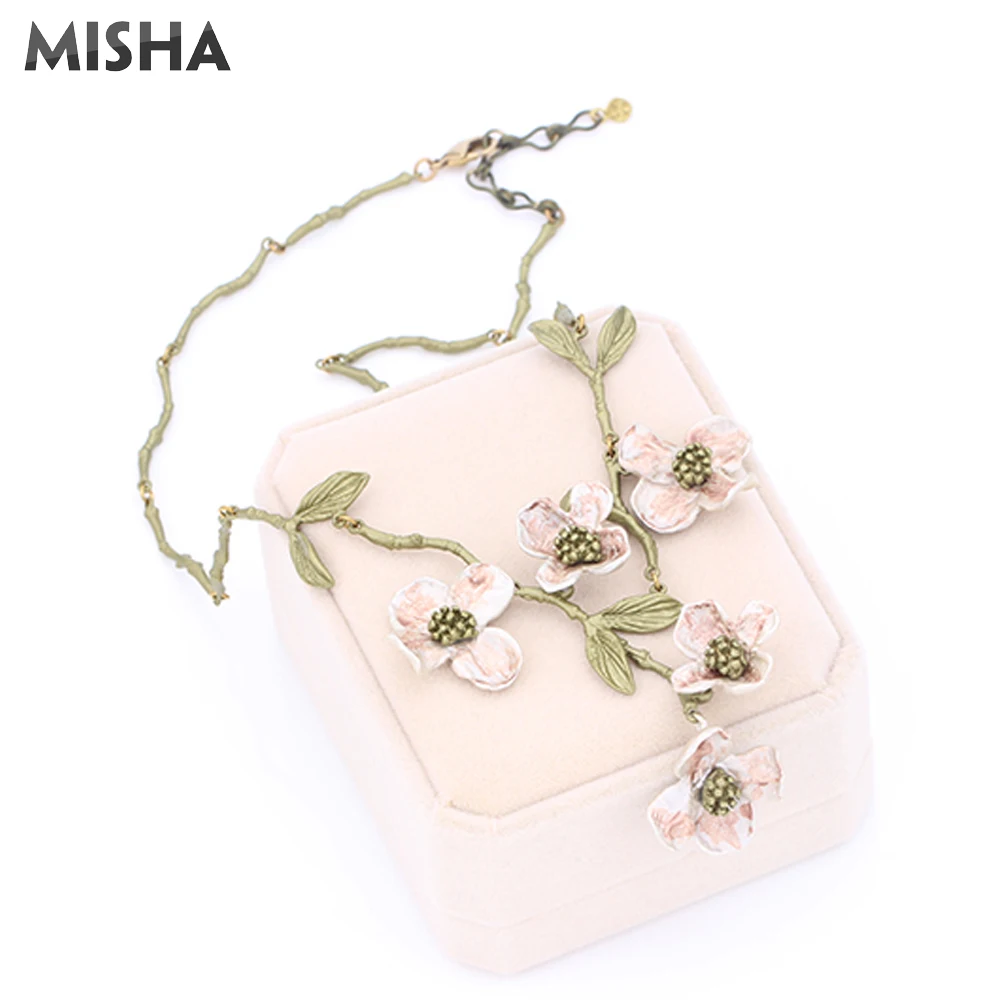 Модное милое ожерелье MISHA для девочек, ювелирные изделия ручной работы, роскошное эмалированное глазурованное ожерелье из рододендрона, же...
Модное милое ожерелье MISHA для девочек, ювелирные изделия ручной работы, роскошное эмалированное глазурованное ожерелье из рододендрона, же...