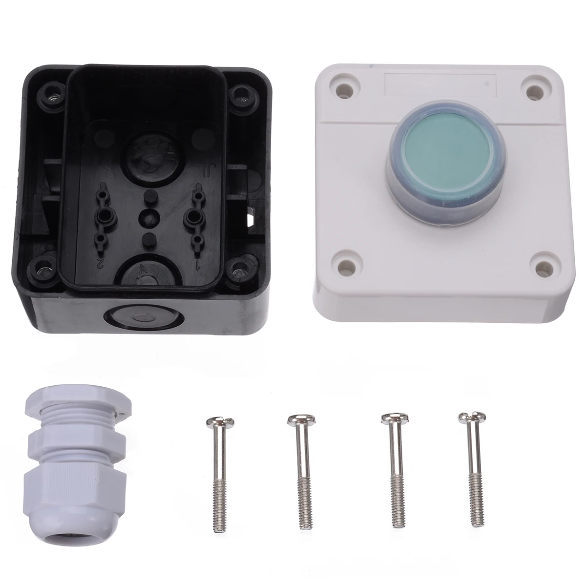One Button Control Box Waterproof Push Button Switch for Gate Opener Handhold Control Box
One Button Control Box Waterproof Push Button Switch for Gate Opener Handhold Control Box