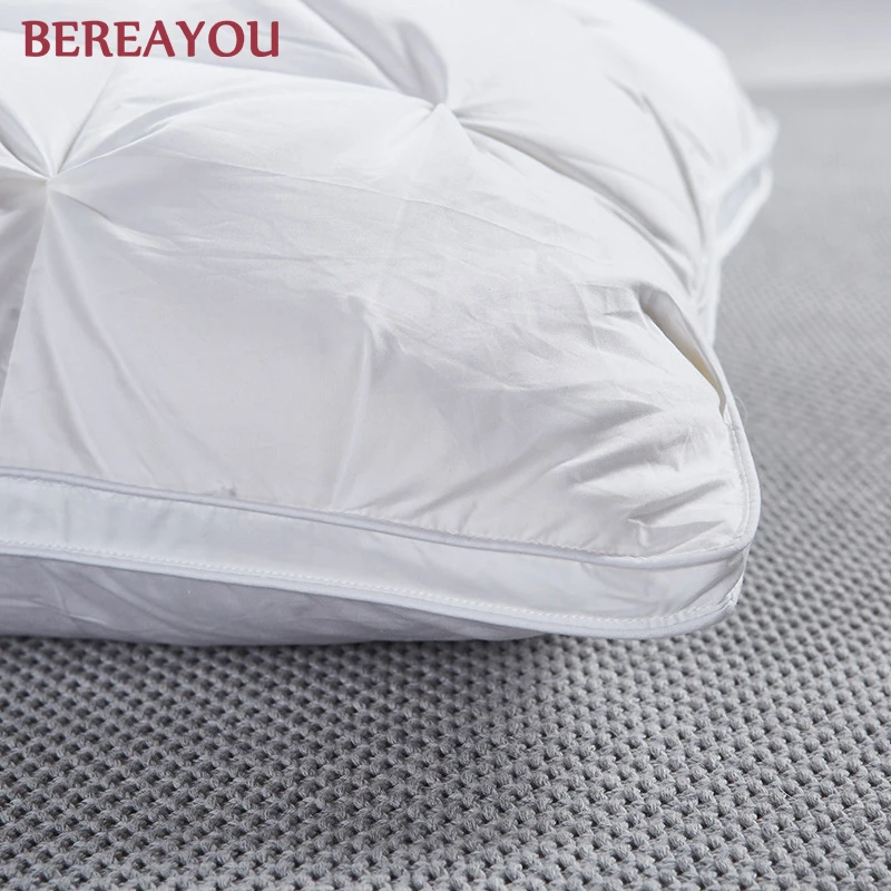 Luxury Soft Neck Pillows 100% Down Cotton Pillow For Hotel Home Sleeping Neck Pain Relief Cervical Bed Pillow Sleeper Bedding
Luxury Soft Neck Pillows 100% Down Cotton Pillow For Hotel Home Sleeping Neck Pain Relief Cervical Bed Pillow Sleeper Bedding