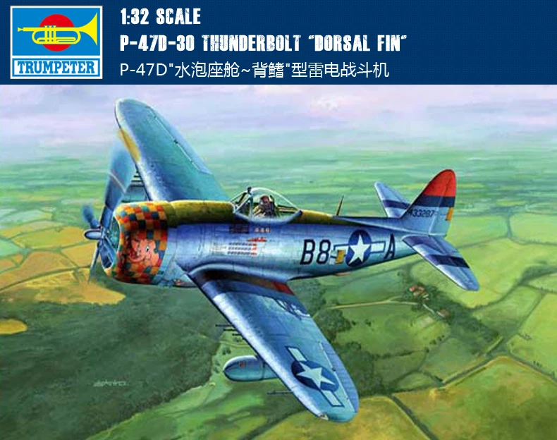 Модель сборки американского истребителя для P-47D трубы 02264 1:32 (тип спинного плавника)
Модель сборки американского истребителя для P-47D трубы 02264 1:32 (тип спинного плавника)